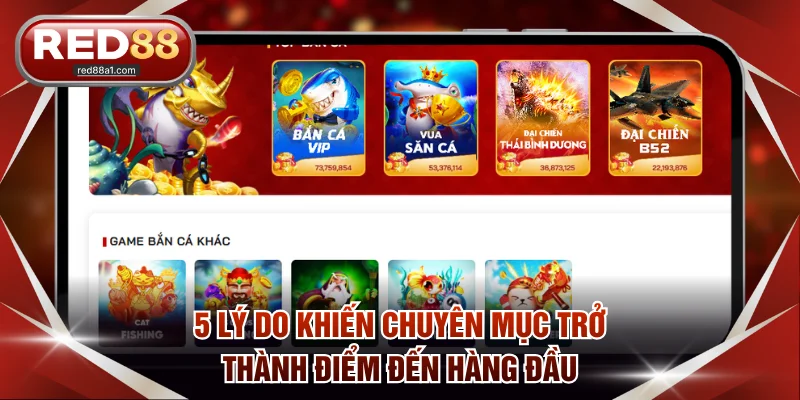 5 lý do khiến chuyên mục trở thành điểm đến hàng đầu