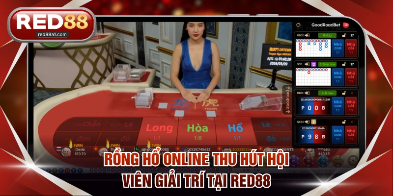 Rồng Hổ online thu hút hội viên giải trí tại RED88